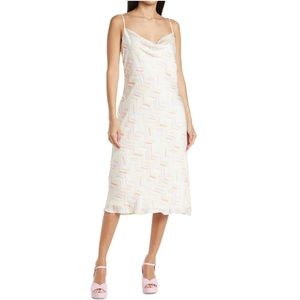 SPRING SUMMER VACATION VIBES NWT BCBGeneration Print Slip Dress size 14